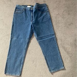 Lee mens 44 x 30 Straight Leg jeans